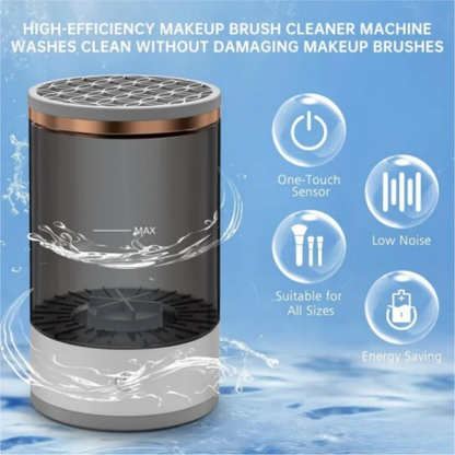 Makeup Brush Cleaner Automatic Rotating , USB Portable Electric Cosmetic Makeup Brush Rotary Washing Machine