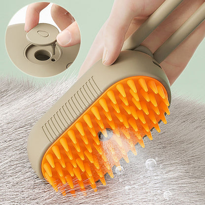 3 In 1 Electric Spray Cat Hair Brushes For Massage and Comb Hair Removal