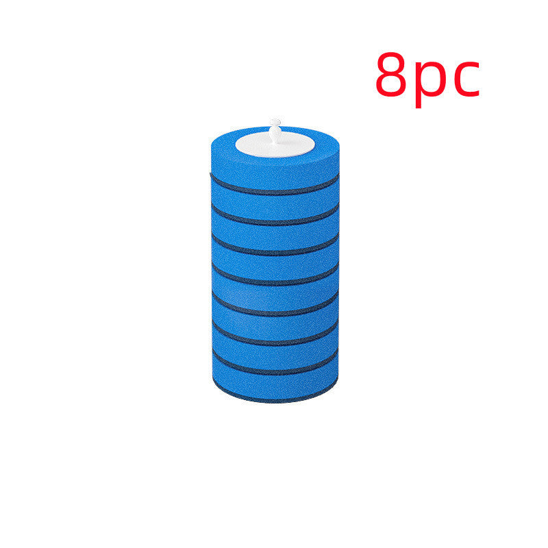 Disposable Toilet Brush Household No Dead Corner Toilet Cleaning Brush Wall-mounted