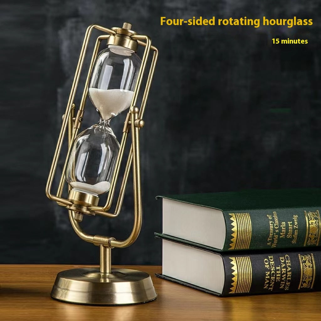 Creative Wooden Hourglass Timer 15 Minutes