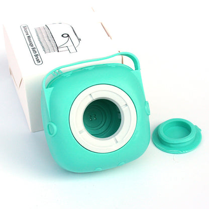 Silicone Dog Bath Massage Gloves Brush Pet Cat Bathroom