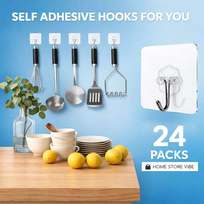 HSV™ Adhesive Wall Hooks