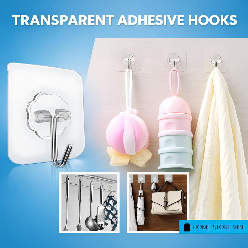 HSV™ Adhesive Wall Hooks