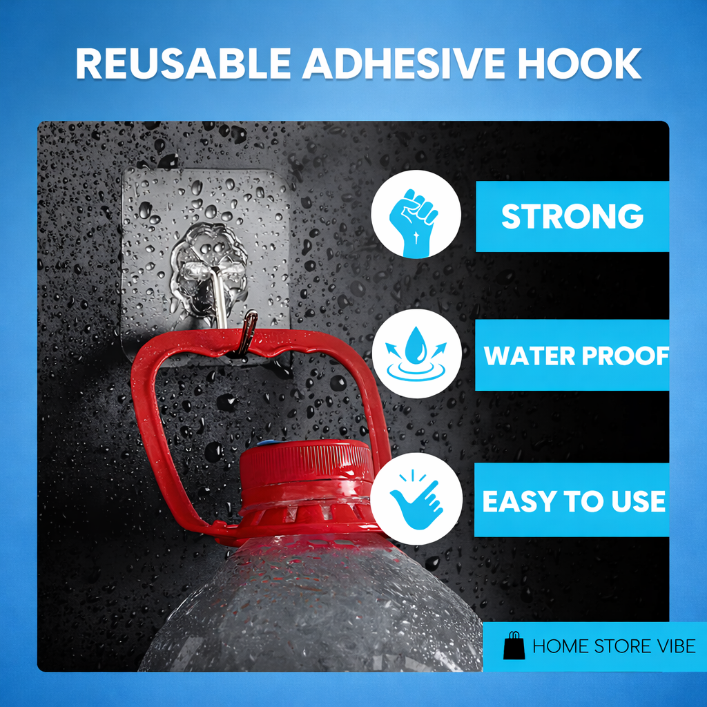 HSV™ Adhesive Wall Hooks