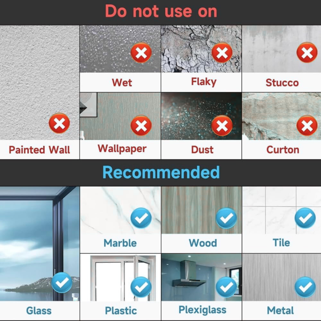 HSV™ Adhesive Wall Hooks