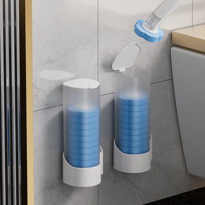 🚽 Wall-Mounted Disposable Toilet Brush Set – Clean Smarter, Not Harder